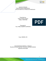 Fase 1 - Factores de Diseño de Un Sistema de Potabilización PDF