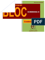 Cuaderno de Imágenes Bloc Screening-R PDF