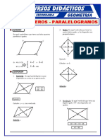 Los Paralelogramos y Su Clasificación para Tercero de Secundaria PDF