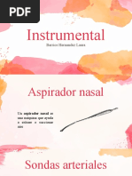 Instrumental para Embalsamar