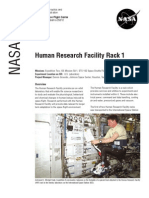 NASA Facts Human Research Facility Rack 1