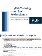 English Training For Tax Professionals: Daisy Anita, S. Kom