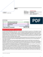 Total Amount Processed $167,731.48: Our Card Processing Statement