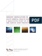 Sensory Modulation in Acute Mental Health Wards PDF