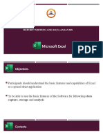 DLCF Digital Skills Bootcamp - Microsoft Excel 1-6