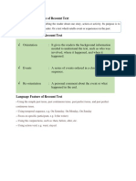 Definition and Purpose of Recount Text