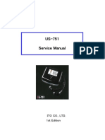 US-751 Service Manual: Ito Co., Ltd. 1st Edition