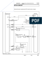 Door Courtesy Switch Circuit: Circuit Description Wiring Diagram