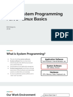 Linux System Programming Part 1 - Linux Basics: IBA Bulgaria 2018