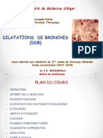 Dilatation de branche-DDB - Cours 3ème Année Chirurgie Générale. DR BOUSSENSLA