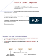 IUPAC Nomenclature of Organic Compounds: International Union of Pure and Applied Chemistry (IUPAC) Is A Body