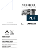 Jbsystems Ax-Series Vx-Series vx-200 Op SCH