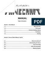 Minecraft Manual