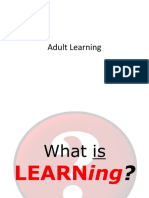 Adult Learning