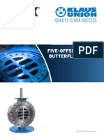 Five-Offset Butterfly Valves