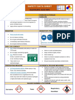 Sulphuric Acid 98%: Safety Data Sheet