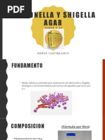 Salmonella y Shigella Agar