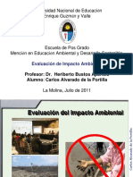 Ca. Evaluación de Impacto Ambiental. Proyectos de Inversión.