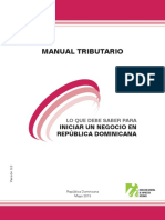 Manual Tributario Lo Que Debe Saber para Iniciar Un Negocio en RD