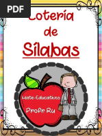 Loteria de Silabas PDF