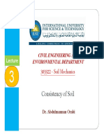 Lecture3consistncyofsoil 161028162027 PDF