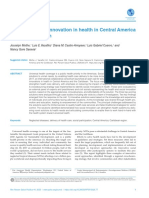 Exploring Social Innovation in Health in Central America and The Caribbean