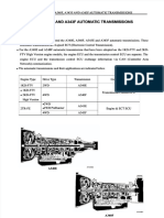 A340E, A340 A340E, A340F F, A343E and A343F Autom, A343E and A343F Automa Atic TR Tic Transmissions Ansmissions