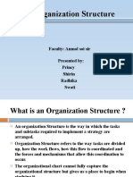 Organization Structure & Design