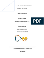 Unidad 1. Fase 1. Origen Del Instrumento - Ednna Rocio Bustos