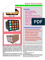 Alarm Annunciator: Model: 1608