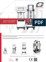 Universal Testing Machine Median - Up To 600 KN