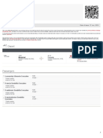 Air Canada Booking Confirmation JM98IP