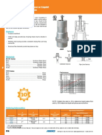 Excess Flow Valves For Vapor or Liquid A2137 Series and 2139 Series