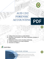 AUD 1202 Forensic Accounting