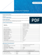 Oh-Lite®: Single Mode Optical Fibre ITU-T G.652.D