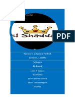 El Shaddai CATALOGO FORMATO