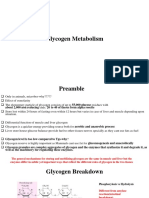 Glycogen Metablism