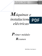 Máquinas e Instalaciones Eléctricas - 1º Módulo