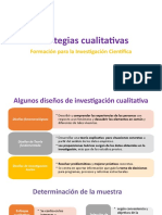 Estrategias Cualitativas de Investigación