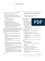 Multiple Choice Questions: Never Events: An Anaesthetic Perspective