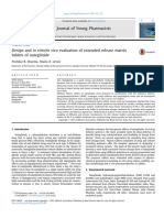 Design and in Vitro:in Vivo Evaluation of Extended Release Matrix Tablets of Nateglinide PDF