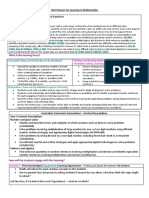 Topic Focus: Number: Equivalence and Equations Level of Schooling: Year 5 School and Class Context