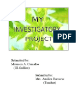 Investigatory Project