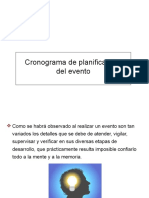 Cronograma de Planificacion