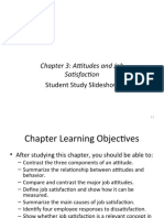 Chapter 3: Attitudes and Job Satisfaction: Student Study Slideshow