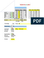 KCL Glycol Blending Formula