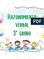 Razonamiento Verbal 3 Grado