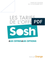 Tarifs de L Offre Sosh PDF