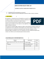 Mediciones Eléctricas: 1. Objetivos