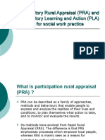 Participatory Rural Appraisal (PRA) and